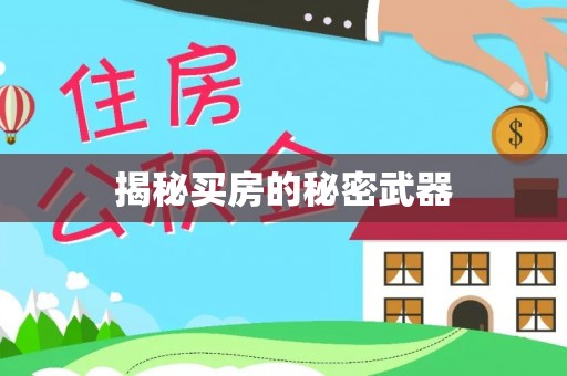 朝阳揭秘买房的秘密武器