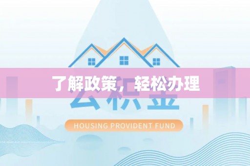 朝阳了解政策，轻松办理