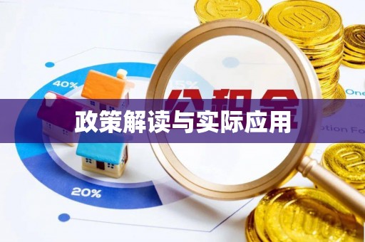 朝阳政策解读与实际应用