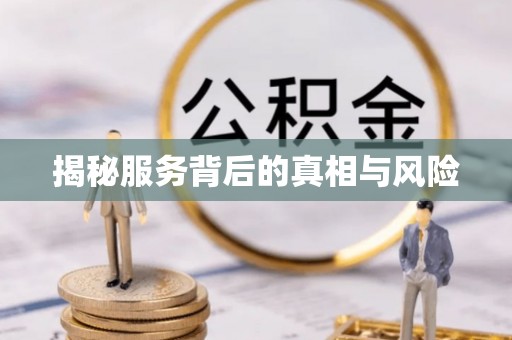 朝阳揭秘服务背后的真相与风险